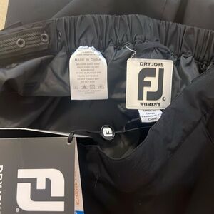 Footjoy ladies waterproof golf pants.